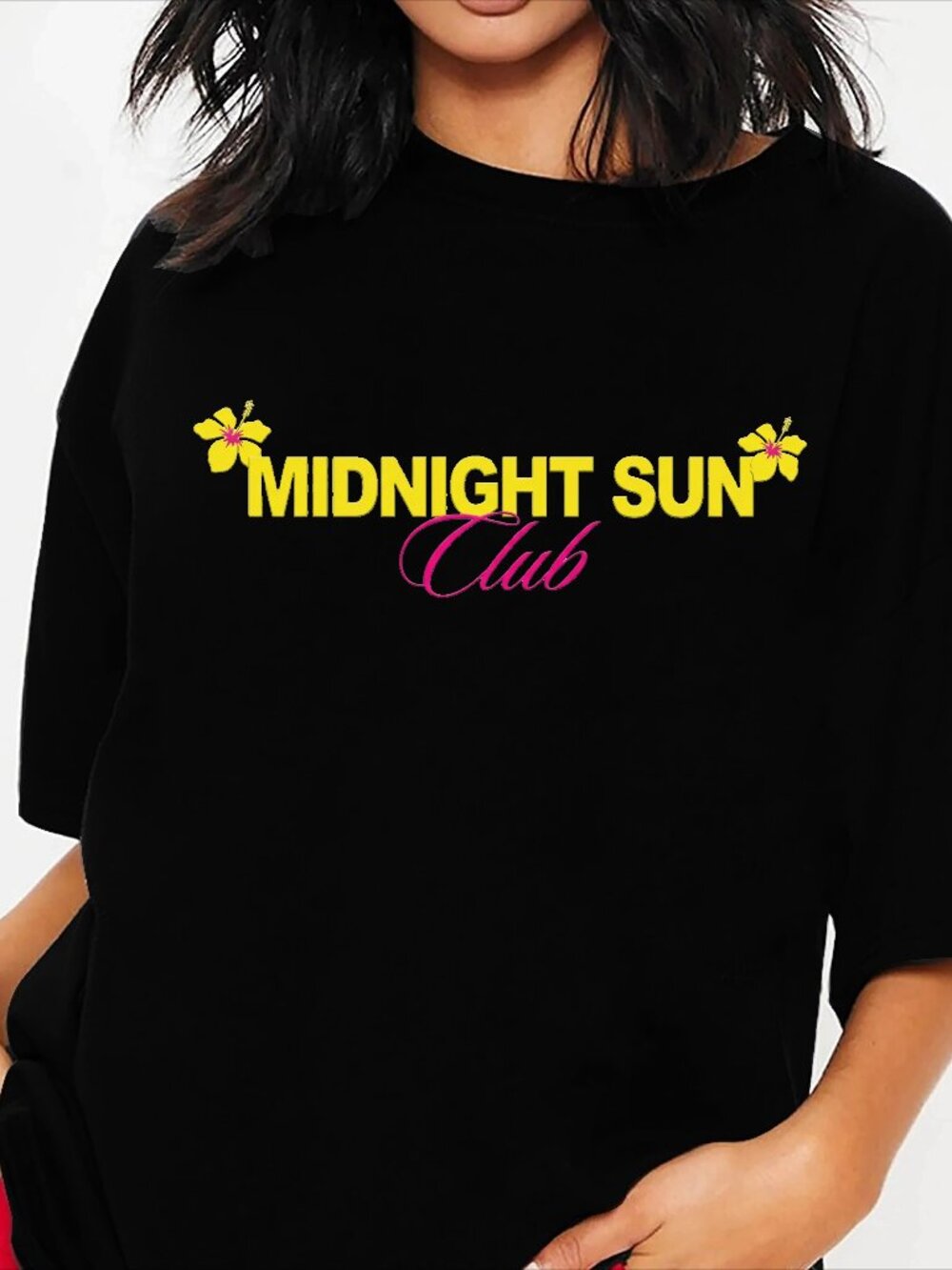 Midnight Sun Club Graphic Tee Shirt